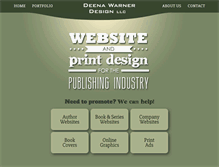 Tablet Screenshot of deenawarnerdesign.com